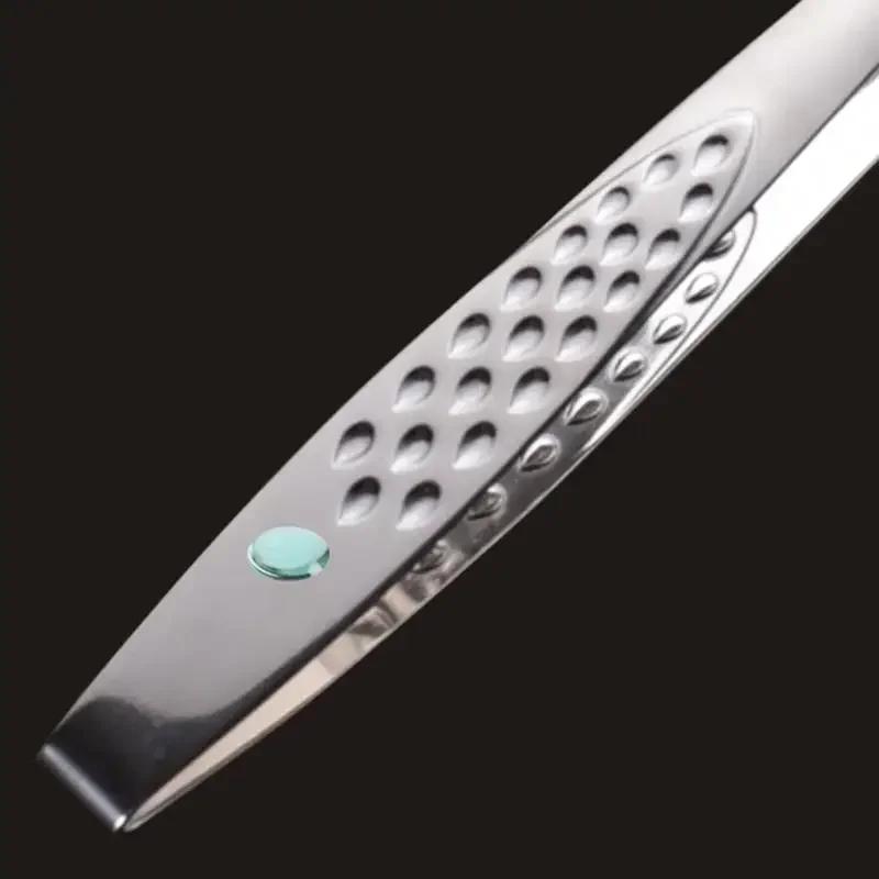 1pc 304 Stainless Steel Food Tongs Long Handle Non-Slip Barbecue Tong Steak Tongs Kitchen Cooking Tools Kitchen Accessories