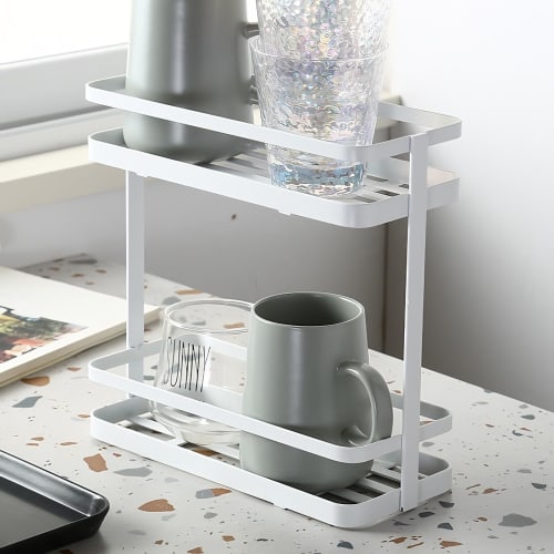 Spice Rack, Seasoning Rack, Space-Saving Kitchen Rack, Multi-Purpose Shelf, Pantry, Kitchen, Bathroom, Living Room, Tray, Under-Sink Storage, Seasonin