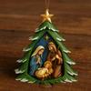 Nativity Christmas Tree Ornament