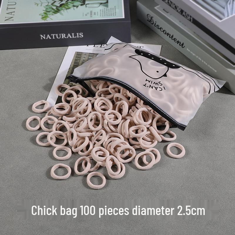 High-Elasticity Hair Ties for Girls - Gentle on Hair, Perfect for Children's Hairstyles