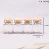4Pcs/set DollHouse Mini Candy Jar Kitchen Food Play Scene Transparent Storage Jar