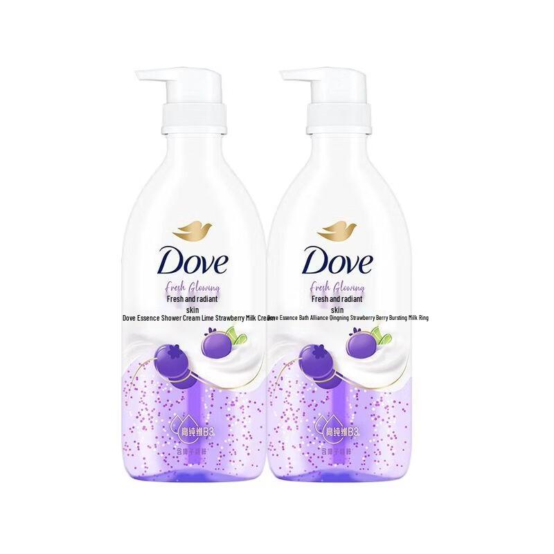 Гель для душа Dove Essence Лайм, Ягоды и Кокосовое Молоко