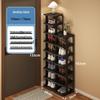 Multi-layer Shoe Rack for Narrow Entrances - Compact Indoor Storage for Dorms & Rental Homes