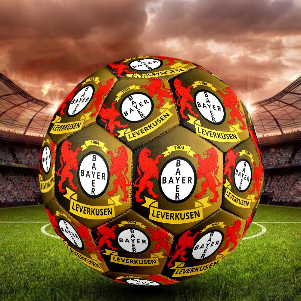 Leverkusen Germany  Indoor Soccer Ball Colorful All Ages Machine Stitched PVC Competition Ready Durable High-Bounce SIZE 5 Football.