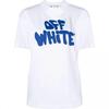 Off-White Unisex Adult 70s Logo Casual T-Shirt