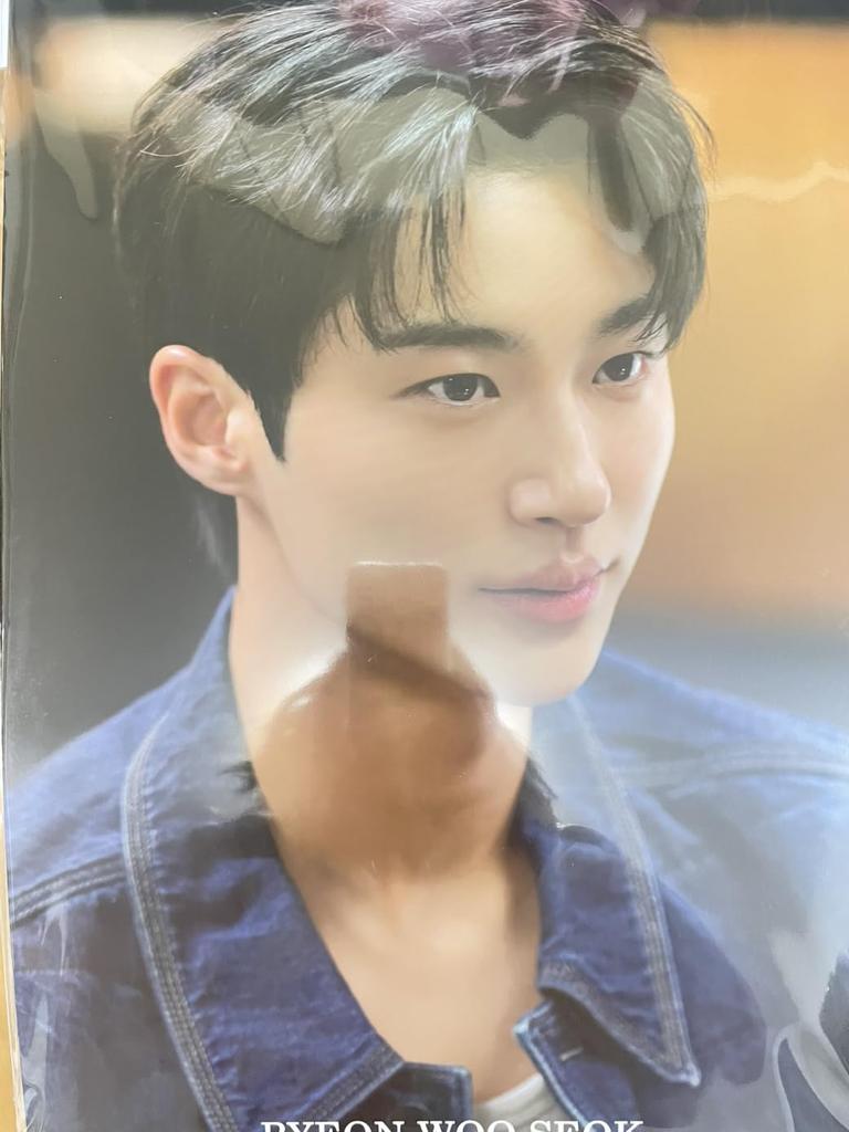 Byeon Woo Seok Goods 12 Posters + 1 Sticker Set BYEONWOOSEOK