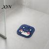 Sewer Anti-Odor Deodorizing Mat Cartoon Dog Floor Drain Cover, Silicone Shower Tub Stopper with Drainage Bathroom Hair Catcher Holes, for Kitchen
