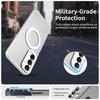 For Samsung M15 Case Cover Samsung Galaxy M15 Capa Shockproof Annular Magnetic Matte Clear Wireless Charging Fundas Samsung M15