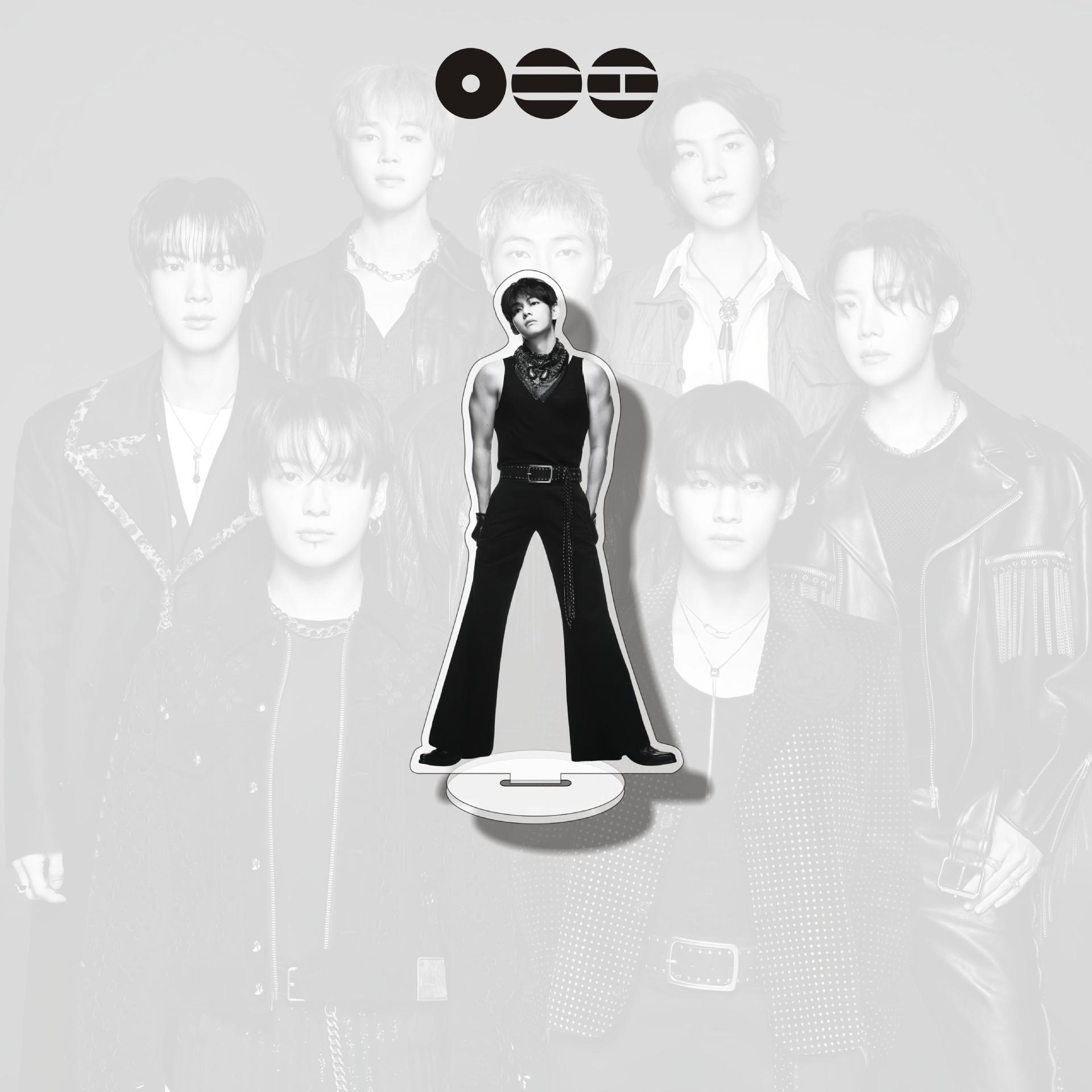 BTS Bangtan Boys doppelseitiger 15CM Acryl-Standee Figur - Star Merchandise 10-15CM white