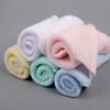 1Pc 20x20cm Solid Color Cotton Soft Absorbent Home Bathroom Children Kids Baby Small Square Face Towel