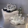 Advanced Sense of Color Matching Heightened Dad Shoes Women's 2025 Summer New Mesh Breathable Lightweight Versatile Sports and Leisure Shoes