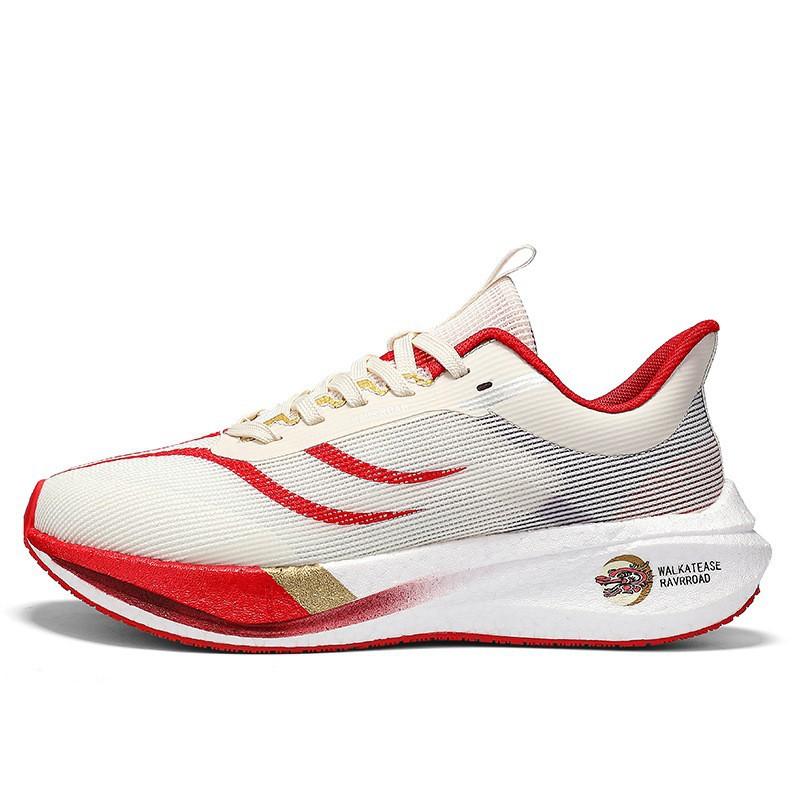 7PRO carbon board running shoes summer single net breathable men's and women's shock-absorbing soft-soled popcorn casual sports shoes