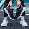 New Shoes, Sports Shoes, Casual Shoes, Spring Single Shoes, Breathable Fly-woven Mesh Soft-soled Lace-up Running Shoes