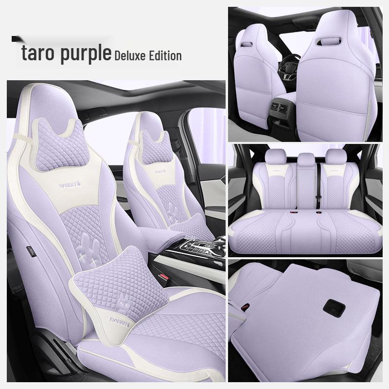 23 BYD Qin Plus DMI Full Wrap Seat Cover - All-Season Special Fabric for Plus/EV Models
