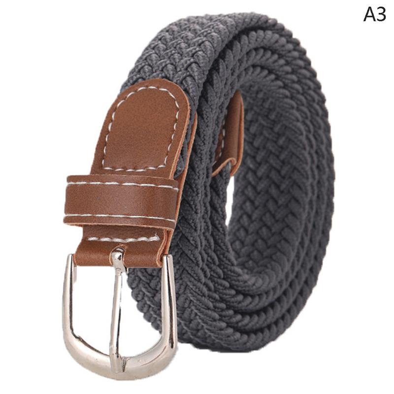 

Женские джинсы с плетеным кожаным ремнем из холста, не пробивные, универсальные брюки A3