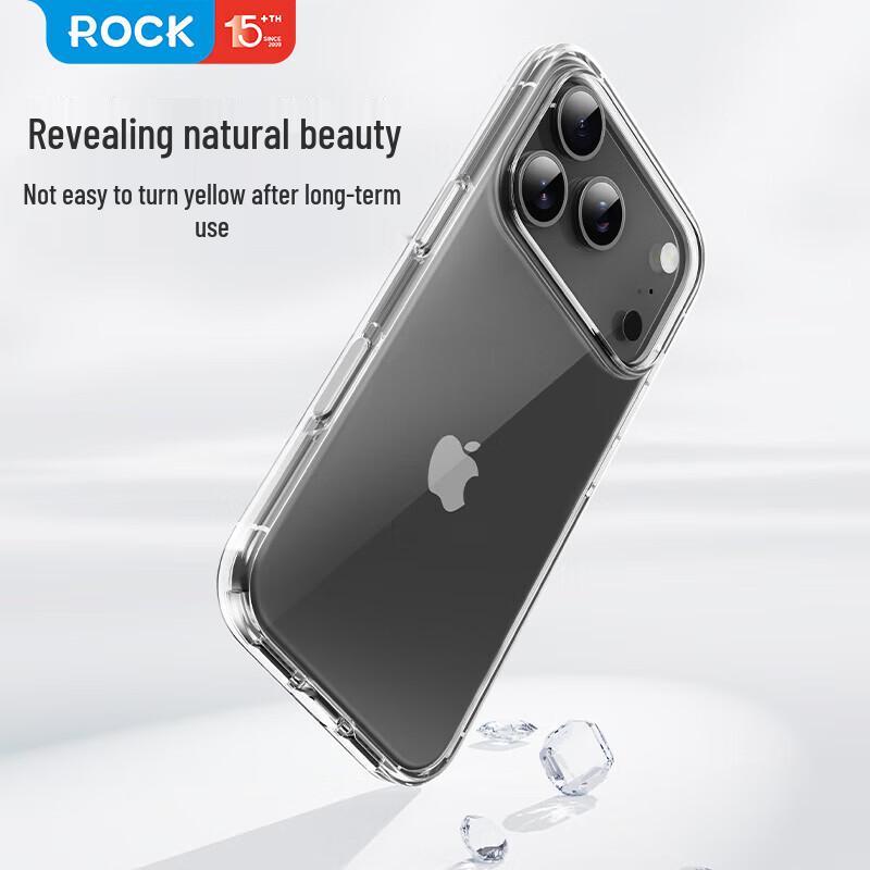 ROCK Clear Magsafe Case for iPhone 17
