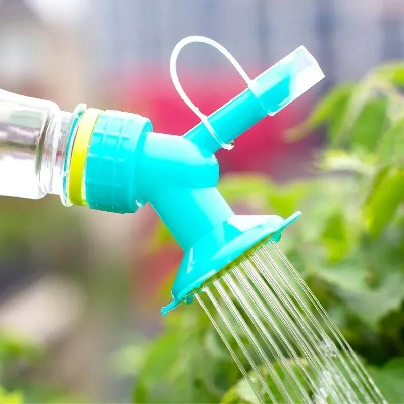 2 In 1 Watering Nozzle Sun Flower Automatic Watering Waterer Gardening Beverage Bottle Succulent Irrigation Tools