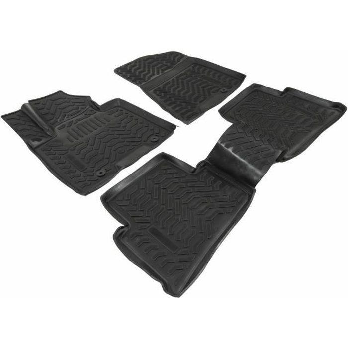 Tapis De Sol En Caoutchouc - J&amp;J AUTOMOTIVE - Tucson 2015 - Antidérapant - Sur Mesure - TPE Non Toxique