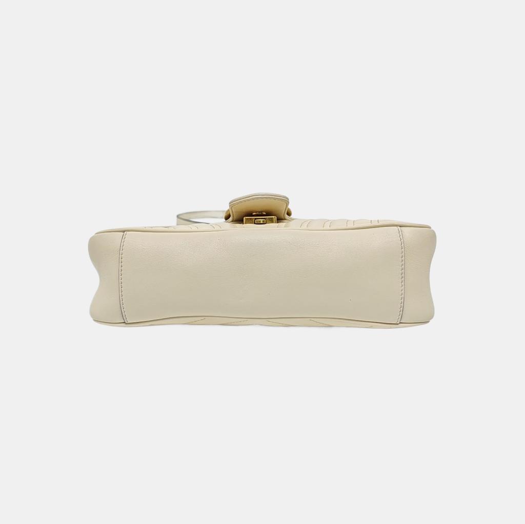 [Pre-Owned] GG Marmont Double G Logo Chain Shoulder Bag - Very Good #FRMCDS