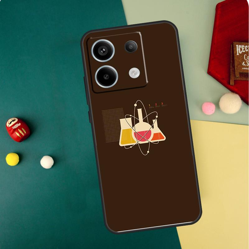 Science Biology Laboratory Case For Xiaomi Redmi Note 14 13 12 11 10 9 15 Pro Plus Redmi 15 14C 13C 10C 12C 15C Funda