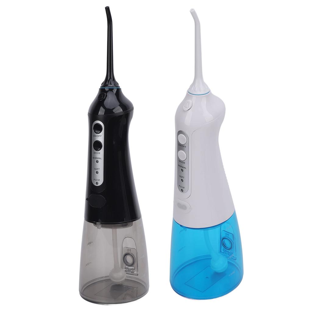 300ml Tank Portable Oral Irrigator IPX7 Water Resistant 3 Modes Cordless Water Teeth Cleaner for Hom