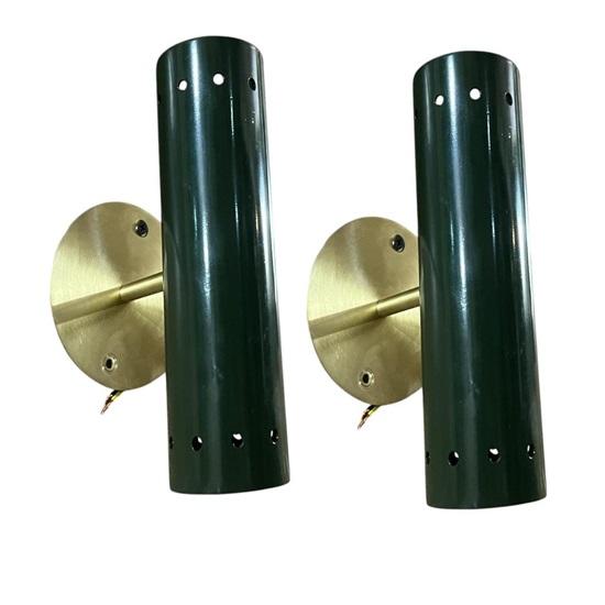 

Зеленый Mid-Century Modern Diablo Sputnik настенный светильник с двумя лампами для туалетного столика, ретро-светильник для спальни, ванной комнаты, гостиной