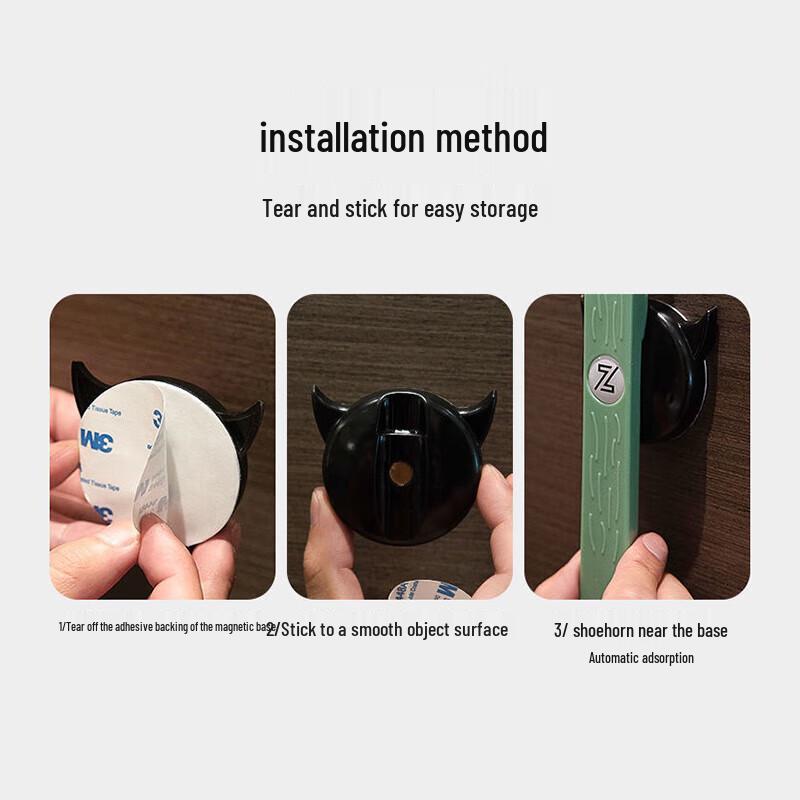 Adjustable Magnetic Long Handle Shoehorn