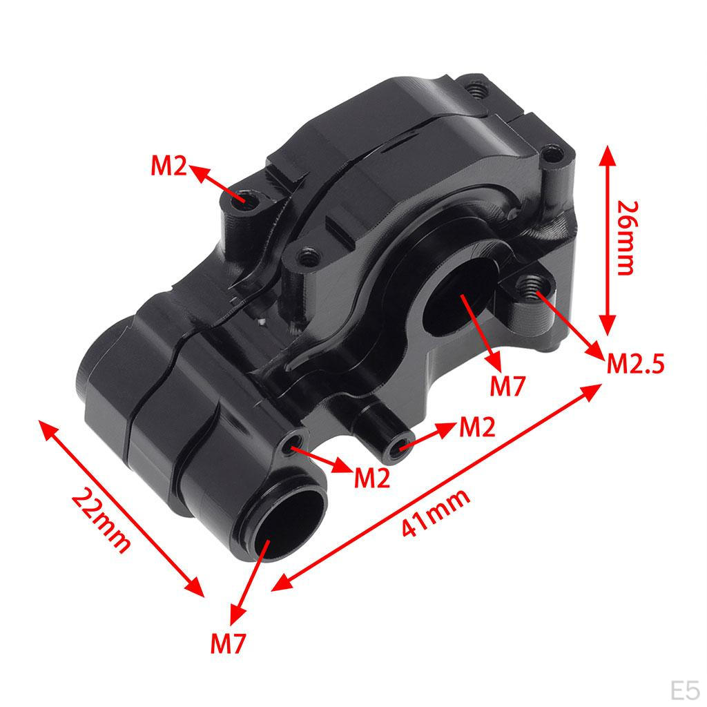 Aluminum Alloy -T2.0 2WD 1/18 RC Climbing Buggy Hobby crawler DIY Accs