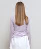 GENERALIDEA Shirred Long Sleeve T-Shirt [Lavender] / Gf2Lts517