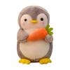 Super cute little Q penguin doll girl plush toy small doll bed baby sleeping throw pillow soothing doll