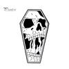 Skull Brooch Hip Hop Punk Scary Funny Personality Gift Cool Women Men Clothing Bag Lapel Pin Fashion Jewelry