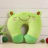 Breathable Travel U Shape Neck Pillow Lightweight Compacts Cartoon Animal Cushion For Airplanes Car And Office Comfort