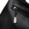 Casual Women's Crossbody Bag with Stripes, PU Leather, Tassel Detail, Lightweight, Removable Strap
