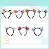 Cute Bt21 Cartoon Stuffed Doll Hair Band Soft Plush Embroidered Headband For Girls And Women