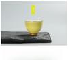 Rainbow Love Gongfu Tea Cup Set Ceramic Stemmed Cup with Gold Gilded Rim Personal Master Cup for Tea Ceremony Home Use Gift