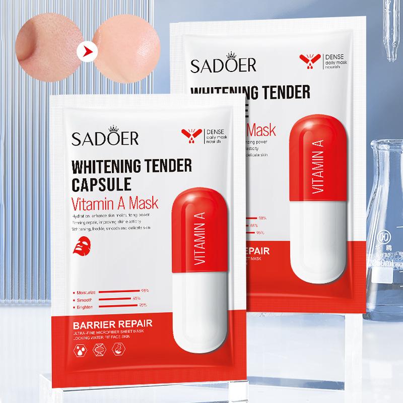 SADEOR Vitamin Repair Antioxidant Whitening Capsule Facial Mask Mask