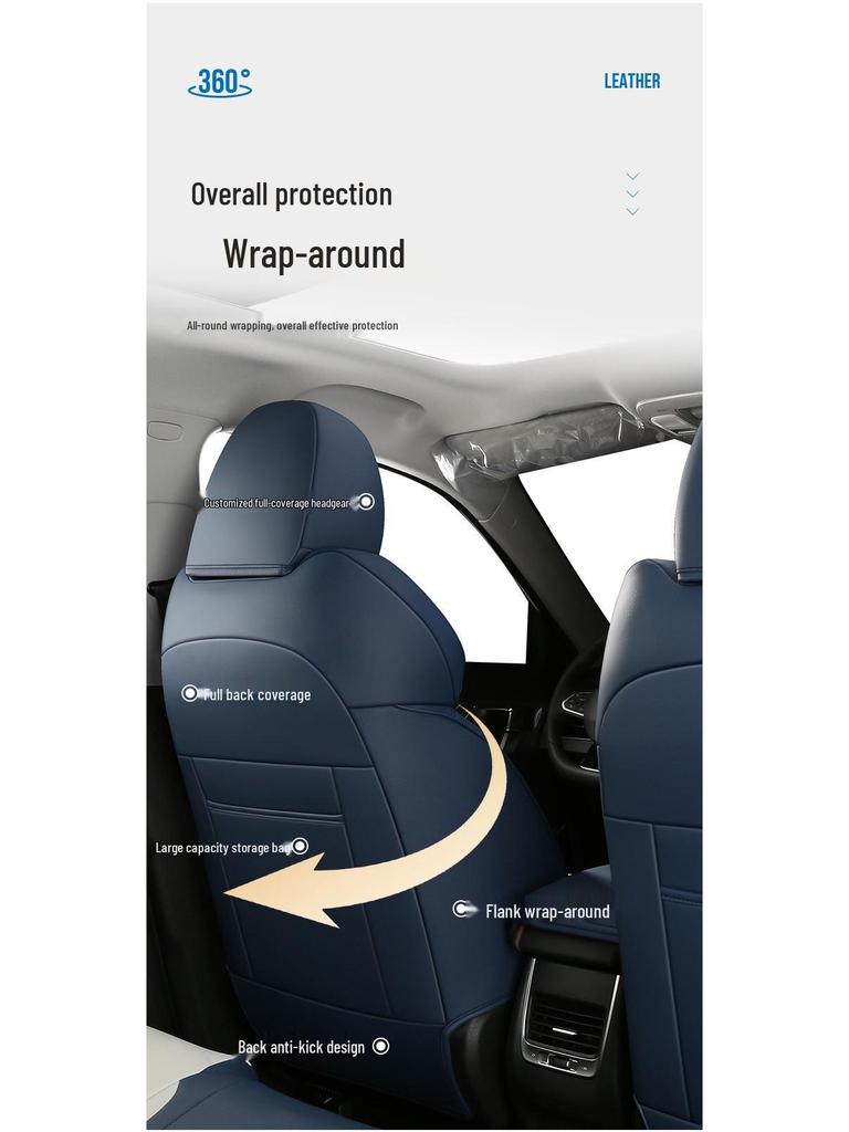 Boyue L Spezieller Autositzbezug 2023: Universelles Vollumfassendes Kissen für Alle Jahreszeiten
