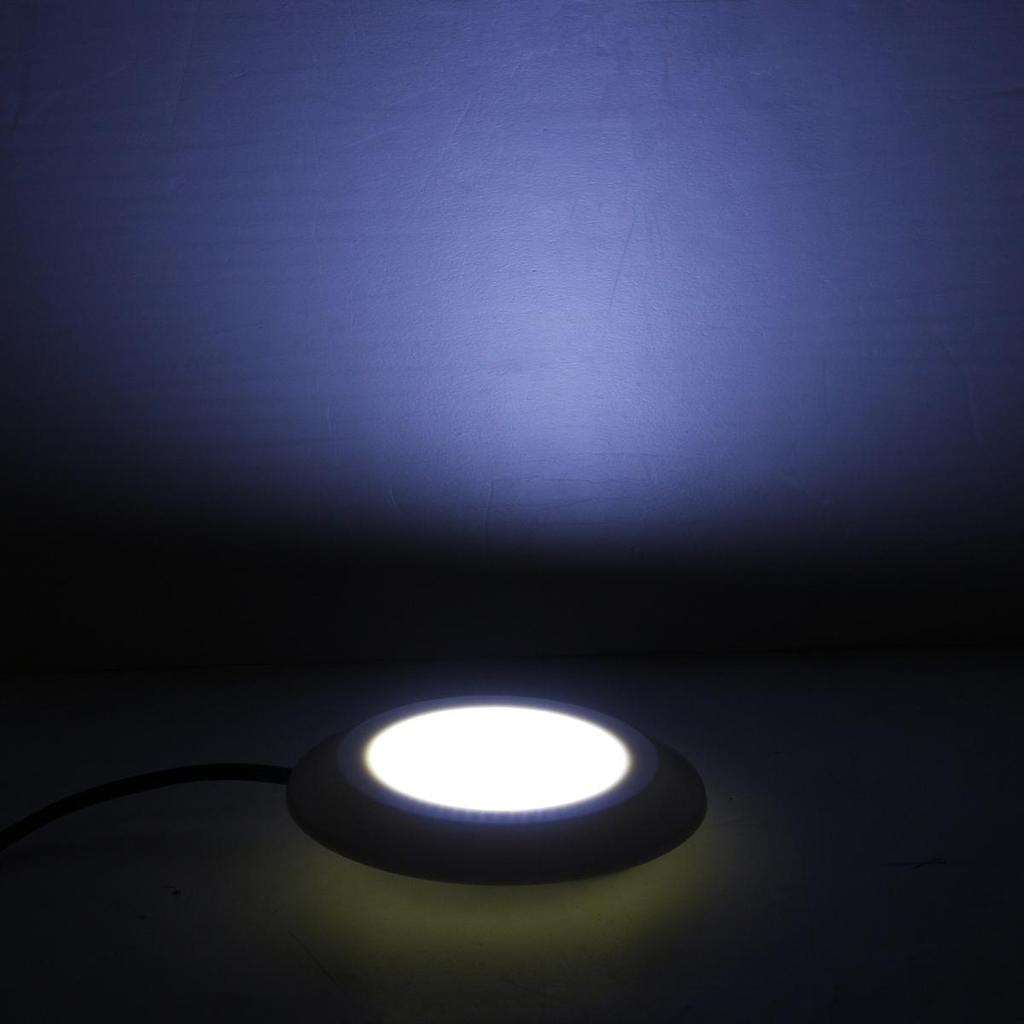 IP68 RGB Dalgıç Işık Sualtı Gece Lambası Açık DC 12 V 108 LED Yüzme Havuzu Işık RGB Beyaz Sıcak Beyaz Su Geçirmez