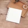 A7 Thickened Square Grid 6-Hole Planner Refill Pages