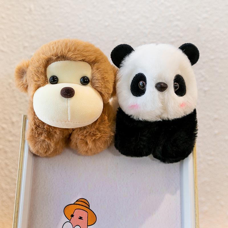 New Zoo Same Red Panda Doll Bracelet Plush Toy Raccoon Wrist Snapping Ruler Circle Doll Children