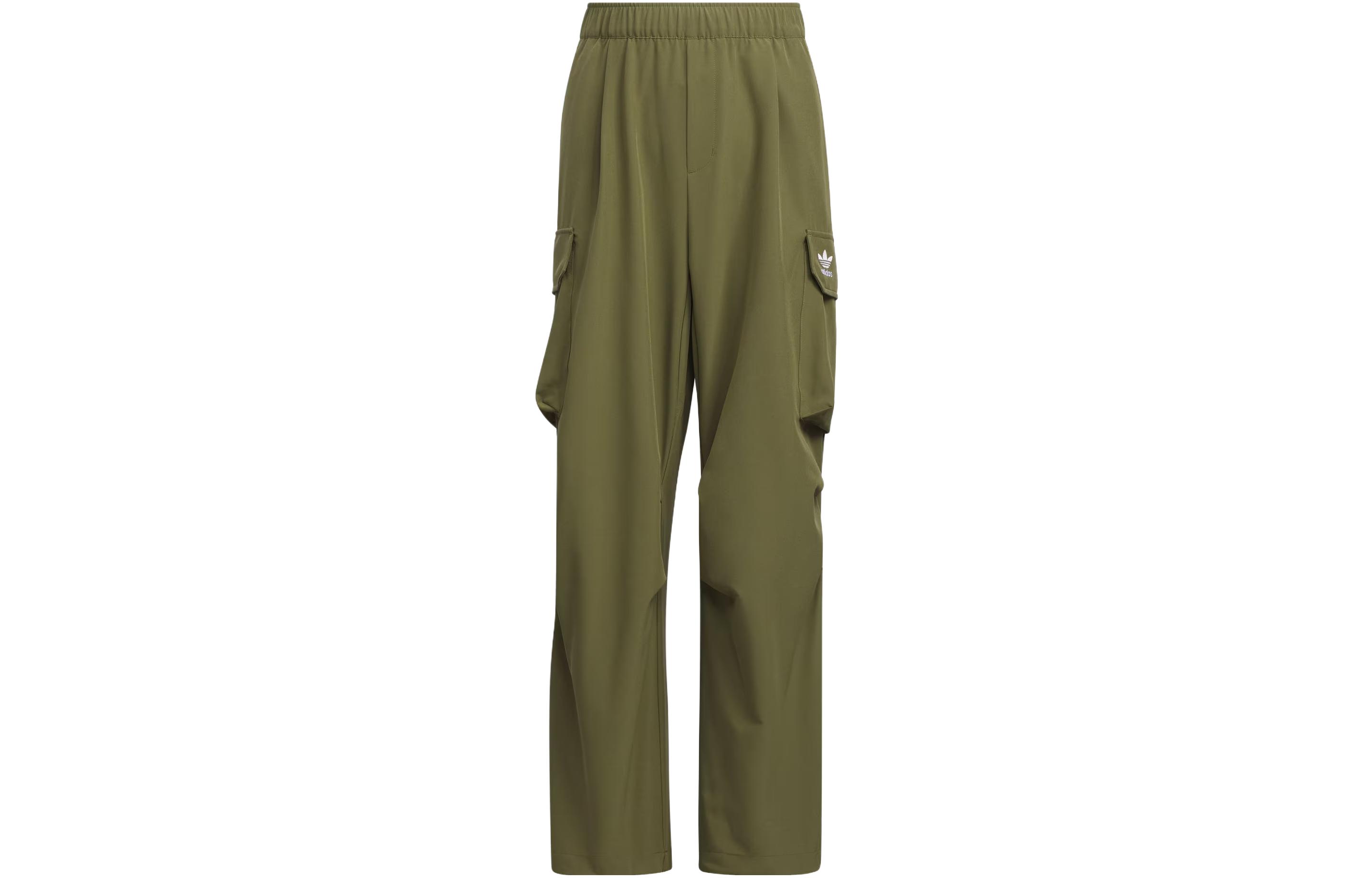Kids  Adidas Originals Knitted Sweatpants Monkey Kingdom Dark Olive Green JF9073 128