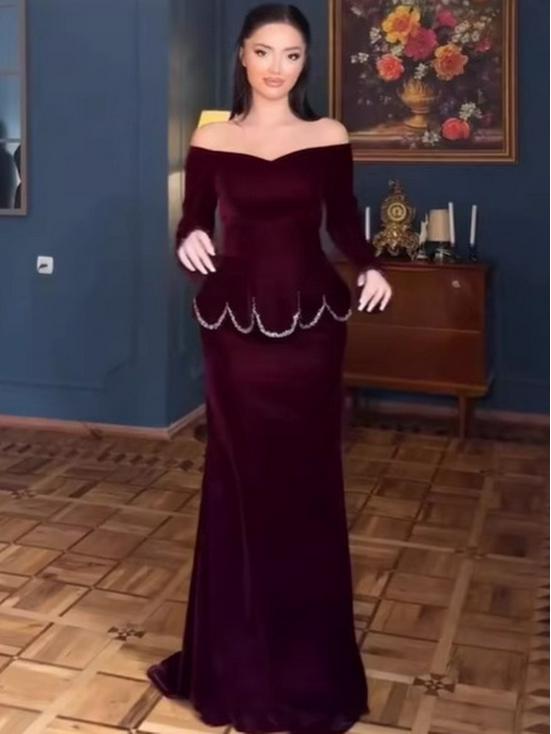 Elegantes Mode-Zweiteiler-Set in Unifarben: Oberteil & Rock (Herbstkollektion 2025)