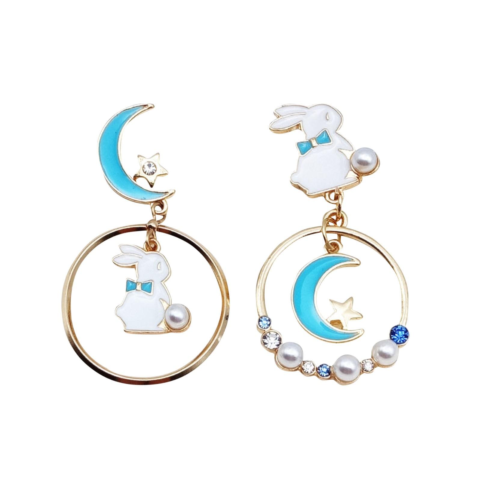 

Серебряные иглы корейская версия мультфильма сладкие стили Inss милые серьги большие принцесса красные банты ретро серьги One Size