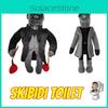 Skibidi Tuvalet Peluş Oyuncak Yumuşak Ve Sarılabilir Dolgulu Hayvan 30cm Yükseklik