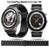 Titanlegierungsarmband Kompatibel mit OnePlus Watch 4 3 2r 2 46mm X X2 4Pro Uhrenarmband 22mm Armband für OnePlus Watch Lite Correa