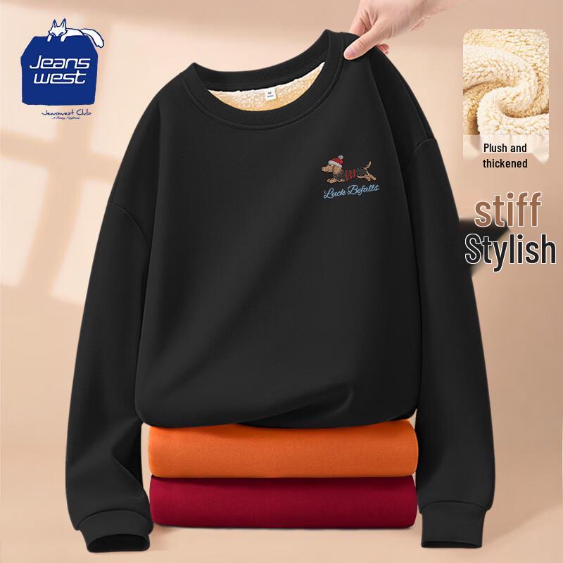 

JEANSWEST CLUB Women s Fleece-Lined Sweatshirt L