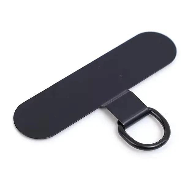 

Detachable Stainless Steel Mobile Phone Lanyard Card Patch Anti-lost Strong Phone Strap Hang Cord Tabs for IPhone Samsung Xiaomi чорний