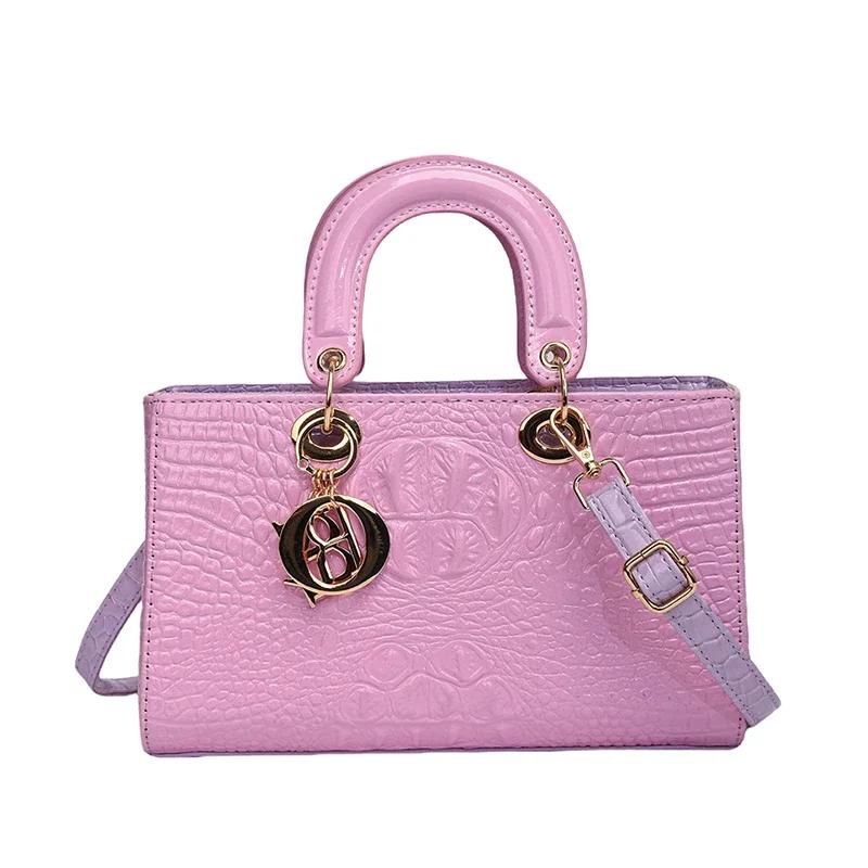 Mote stoff strå skulder crossbody messenger vesker for kvinner sommer strand vesker reisevesker