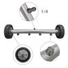 15inch Pressure Washer Undercarriage Cleaner Water Broom Car with 2 Extension Wands