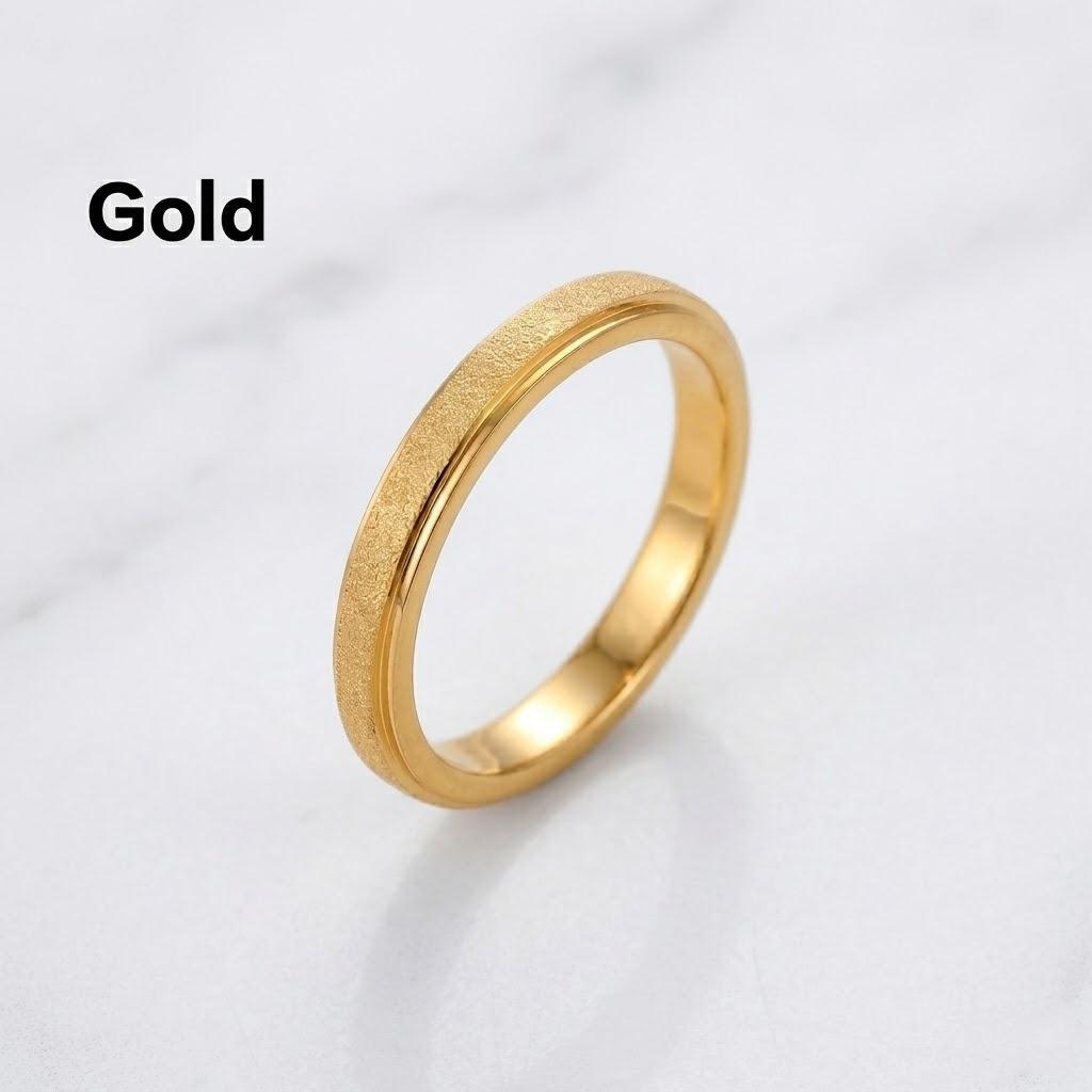 Silberne Frosting Partnerringe für Hochzeit Verlobung Schmuck Geschenke Geburtstagsgeschenk Liebhaber Partnerringe für Männer und Frauen